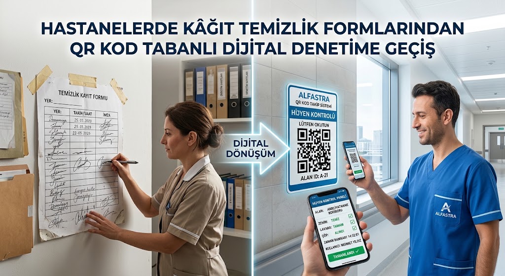 Hastane Temizlik Takip Sistemi: Kâğıt Formdan Dijital Denetime Geçiş Rehberi